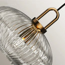 DecorBites™ Japanese Glass Pendant Light: Modern Nordic LED Hanging Lamp for Bedroom Home Décor