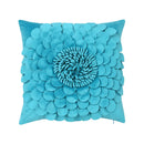 DecorBites™ 3D Blue Floral Velvet Cushion Cover 30x50/45x45CM - Small Daisy Sunflower Pillowcase