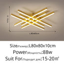 DecorBites™ Gold Black Acrylic LED Chandeliers: Elegant Indoor Lighting for Bedroom, Dining, Living Room