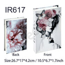 Fake Book Cafe Desk Table Living Room For Home Decor Interior Items Modern Home Decoration Ornaments Accessories Luxury Bedroom