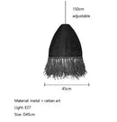 DecorBites™ Handmade Rattan Pendant Light for Living Room, Bedroom - Japanese Style