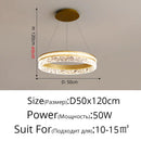 DecorBites™ LED Chandelier Pendant Light with Remote Control for Home Decor
