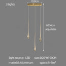 DecorBites™ Gold-Plated Duplex Chandelier: Modern Lighting for Living Room, Staircase, Kitchen, Restaurant
