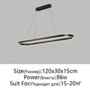 DecorBites™ LED Aluminum Ceiling Chandelier for Kitchen Living Room Modern Nordic Design