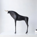 DecorBites™ Iron Horse Figurine: Abstract Animal Cattle Ornament for Home Decor