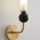 DecorBites™ Copper Base Glass Shade Wall Lamp for Modern Living Room Decor