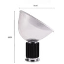 DecorBites™ Glass Radar Shade LED Desk Lamp for Bedroom & Living Room Lighting