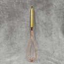 DecorBites™ Gold Steel Egg Beater Whisk Mixer Baking Set Home Kitchen Accessories