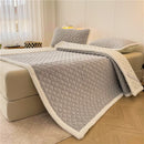 DecorBites™ Antibacterial Milk Velvet Mattress, Thick & Warm with Anti-Slip Straps