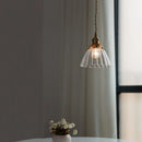 DecorBites™ Clear Glass Nordic Pendant Light Fixture: Modern Simple Hanging Lamp