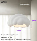 DecorBites™ Cream Wabi Sabi LED Pendant Chandelier - Elegant Dining Room & Bedroom Decor