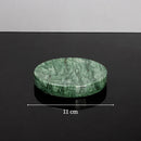 DecorBites™ Green Marble Bathroom Set: Dispenser, Dish, Holder, Tissue Box & Accessories