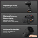Cordless Air Blower Powerful Jet Fan Mini Turbo Fan Thrust Violent Leafs Duster Handheld Power Tools