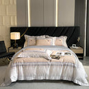 DecorBites™ Egyptian Cotton Flower Bedding Set, Luxury 1000TC Duvet Cover, Sheets, Pillowcases