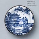 Japanese blue and white kung fu tea cup dining room porcelain bowl