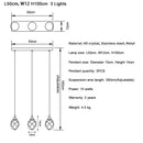 Modern gold diamond crystal ball chandelier living room light fixture