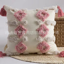 DecorBites™ Geometric Tufted Tassel Cushion Cover 30x50cm/45x45cm