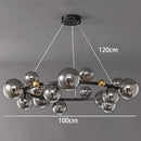 DecorBites™ Crystal Chandelier: Modern Stair Pendant Lamp for Living Room, Interior Lighting