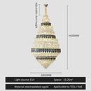 DecorBites™ Crystal Headlight Luxury Lighting for Villa, Hotel, and Restaurant