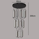 DecorBites™ LED Pendant Chandeliers for Living Room Staircase Indoor Lighting
