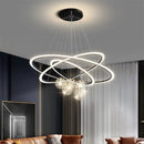 DecorBites™ Circle Ring Pendant Chandelier for Living Room Bedroom Restaurant Ceiling Lighting