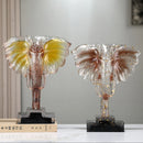 DecorBites™ Crystal Elephant Sculpture Home Decor Ornament