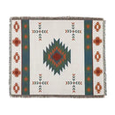 DecorBites™ Geometric Cotton Knitted Sofa Blanket & Tapestry