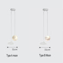 DecorBites™ Kids Star Cloud Moon Pendant Lamp with Remote Control Dimming