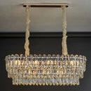 DecorBites™ Crystal Chandelier: Postmodern High-End Light Luxury for Living & Dining Rooms