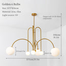 DecorBites™ LED Pendant Chandelier for Living Room Bedroom Decor