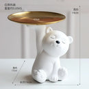 DecorBites™ Bear Figurine Resin Sculpture Home Decor Storage Box Living Room Ornaments