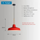 DecorBites™ Iron Industrial Chandeliers, Nordic Pendant Light for Home, Retro Loft Hanging Lamps