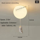DecorBites™ Little Bear Cartoon Pendant Lamp for Kids Room Bedroom Living Room