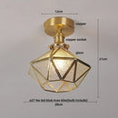 DecorBites™ Crystal Glass LED Ceiling Lamp Modern Luxury Interior Lighting Fixture