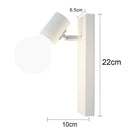 DecorBites™ Industrial LED Wall Sconce Iron Bedside Lamp Retro Loft Indoor Lighting