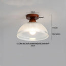 DecorBites™ Copper Wood LED Ceiling Lamp Modern Indoor Lighting Fixtures