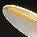 DecorBites™ LED Chandelier: Nordic Long Curve Pendant Light for Home Office Dining Decor