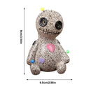 Voodoo Doll Insense Burner Cone Home Decorative Insense Holder Resin Crafts Desktop Air Fresheners Decoration Voodoo Doll