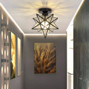 DecorBites™ Glass Crystal LED Ceiling Chandelier for Home Decor