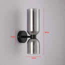DecorBites™ Glass Shade Wall Lamp: Modern Minimalist Art Lighting for Bedroom, Corridor, Staircase