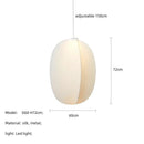DecorBites™ Japanese Silk Pendant Lights for Wabi Sabi Nordic Chandeliers and Home Decoration