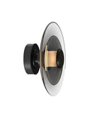 DecorBites™ Amber Glass Disc Wall Lamp LED Modern Minimalist Sconce Lighting