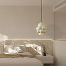 DecorBites™ Creamy Wind LED Chandelier: Nordic Wabi Sabi Dining Room Lighting for Home Decor