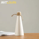 DecorBites™ Japanese Style Ceramic Vases for Modern Home Decor and Artificial Flowers
