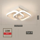 DecorBites™ LED Aisle Ceiling Lights for Home Lighting in Bedroom Living Room Corridor