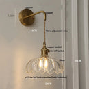 DecorBites™ Clear Glass LED Wall Light - Modern Nordic Design