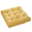 DecorBites™ Inyahome Square Floor Pillow Thick Cushion for Meditation, Yoga, Outdoor, Office