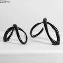 DecorBites™ Knot Ornaments Glass Sculpture for Desk Decor - Creative Geometric Artwork