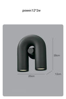 DecorBites™ LED U-shaped Wall Lamp for Minimalist Living Room and Staircase Lighting