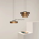 DecorBites™ Glass Chandelier LED Pendant Lights Modern Home Decor